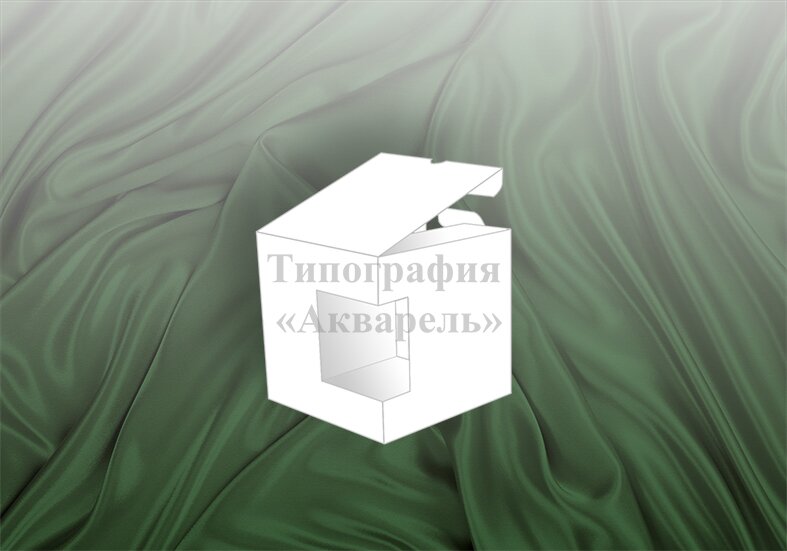 Коробка для сувенирной кружки с окном
